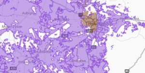 Toowoomba NBN Map